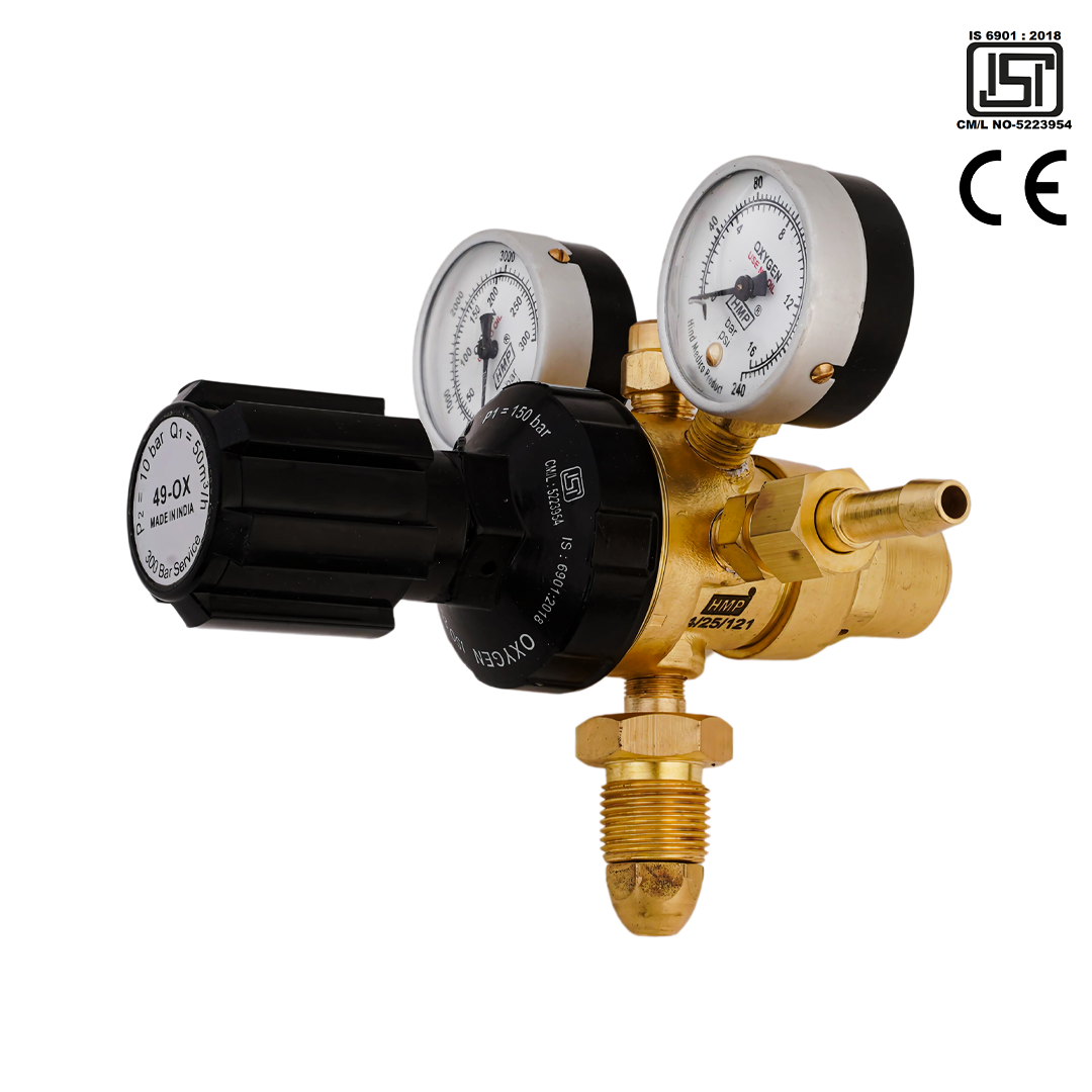 HMP double stage double gauge regulator