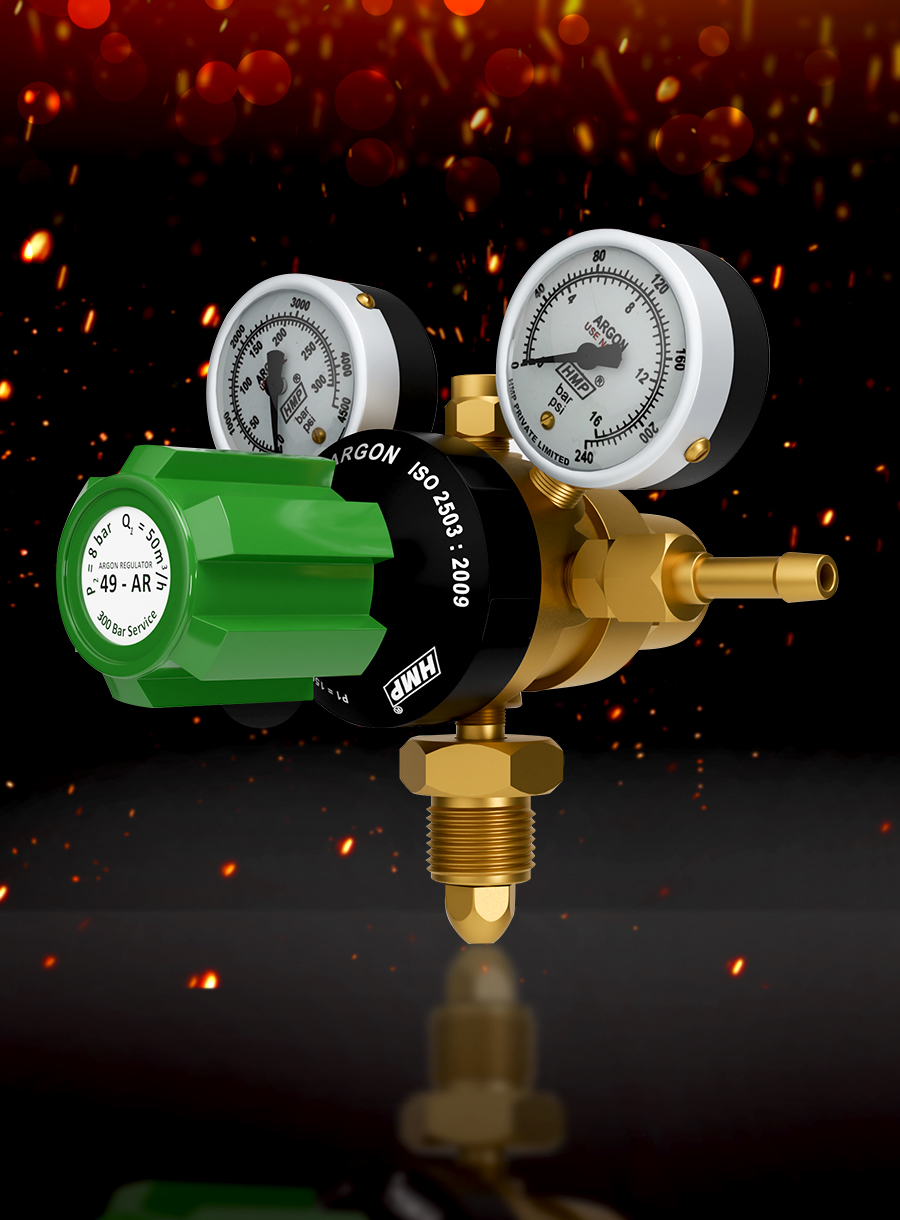 Brassbody Regulator For Industrial Welding